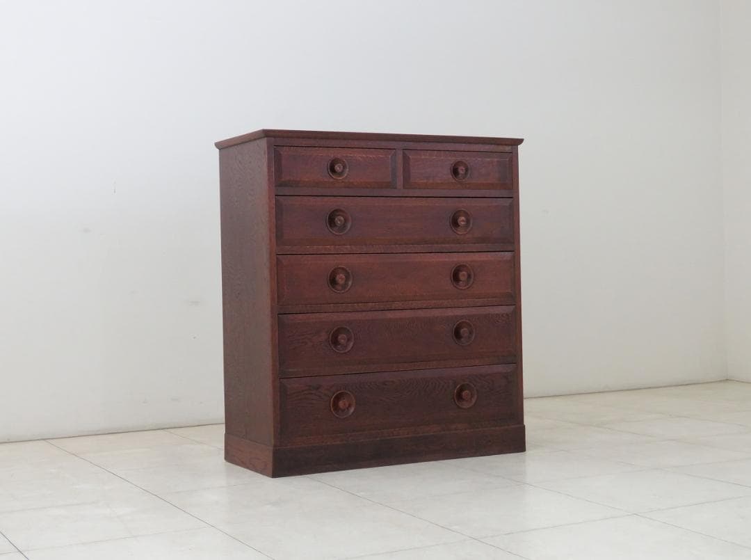 希少 吉田璋也 鳥取民藝 辰巳木工 整理タンス ヴィンテージ チェスト 検柳宗悦