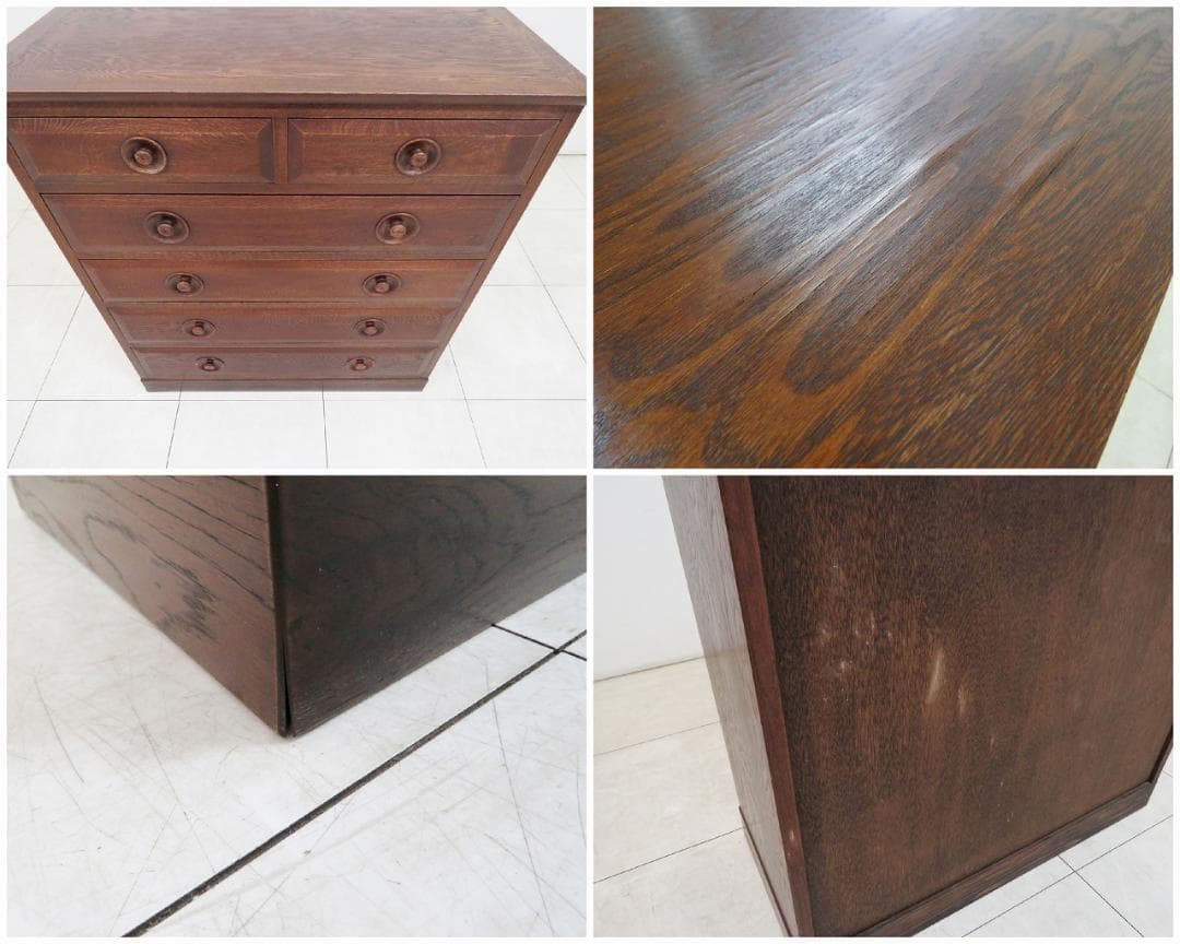 希少 吉田璋也 鳥取民藝 辰巳木工 整理タンス ヴィンテージ チェスト 検柳宗悦