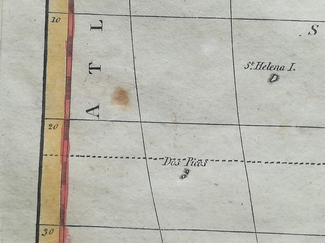 未開封 　イギリス　アンティーク　アフリカの地図