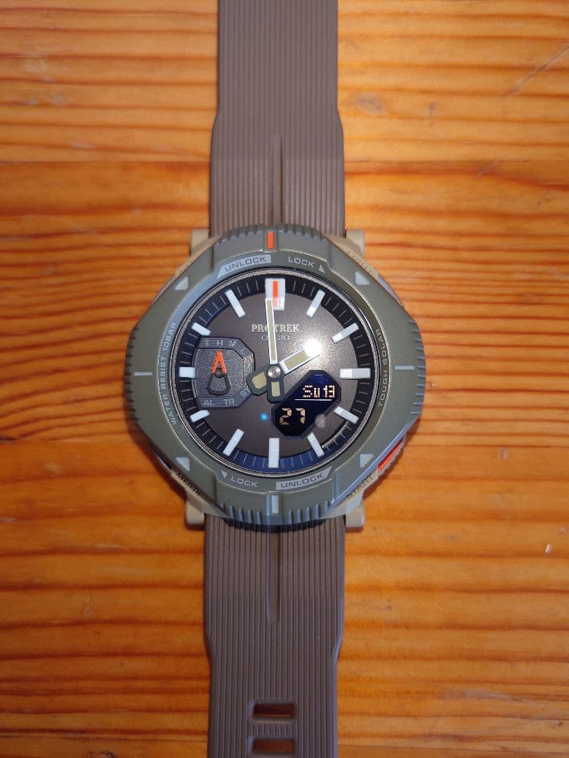 時計 CASIO PRO TREK Hiker Line PRJ-B001-5JF