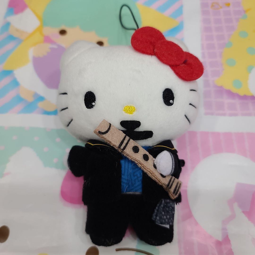 ハローキティ 和楽器バンド マスコットホルダー チャーム ぬいぐるみ 8体 新品