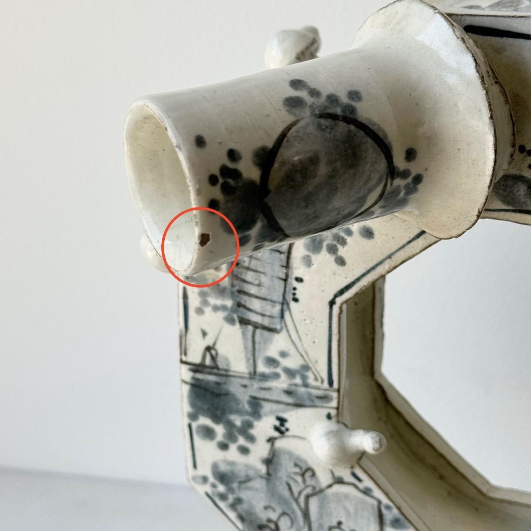 【値引】走泥社　佐藤敏　染付の注器