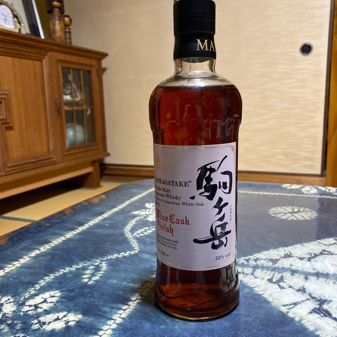 駒ヶ岳 シングルモルトウイスキー 2011年 52%