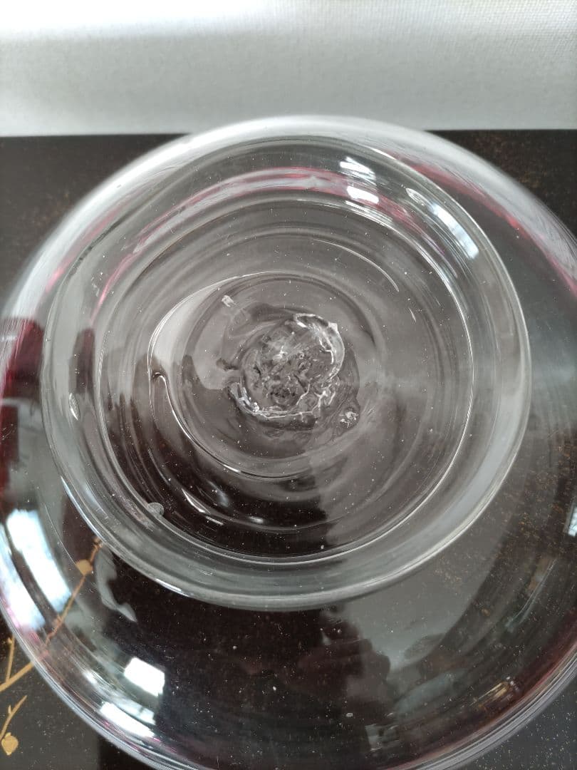 時代物　本物　赤べり　糸巻き中鉢