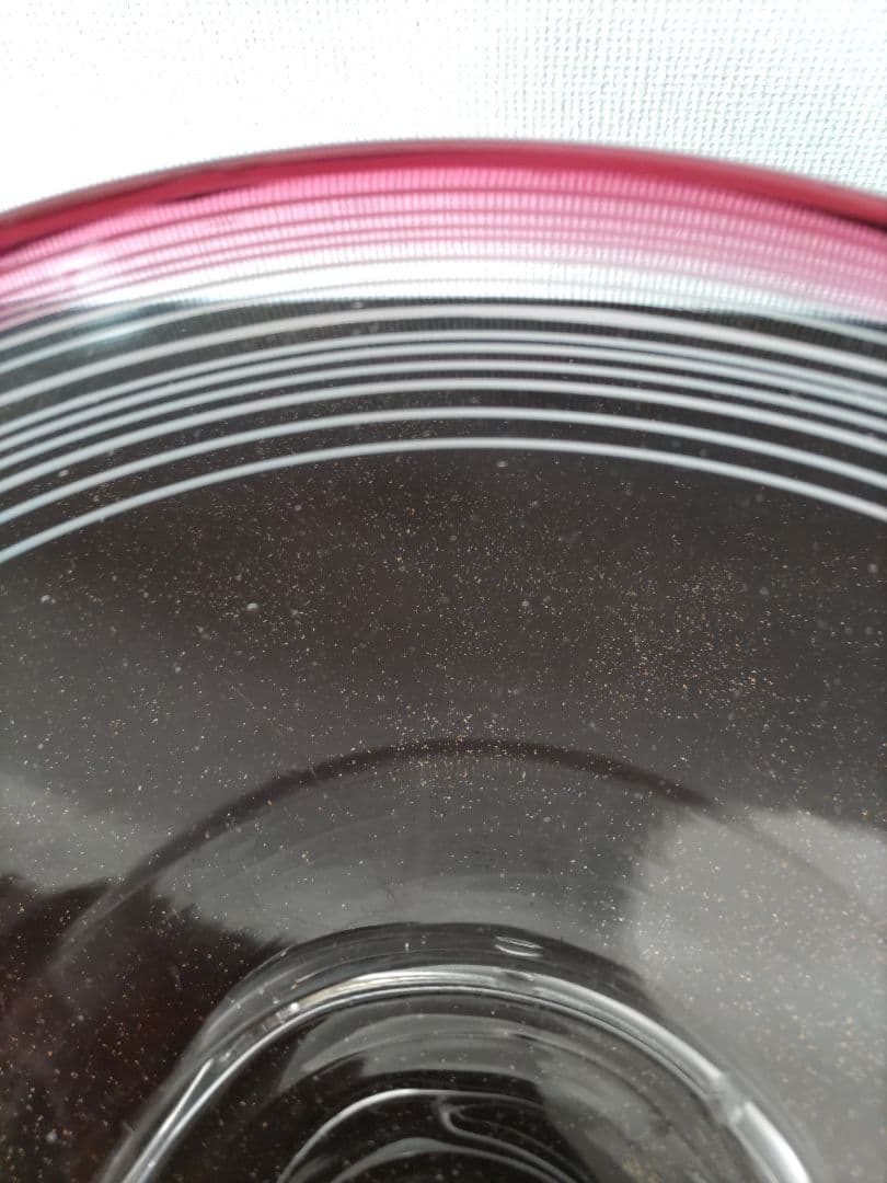 時代物　本物　赤べり　糸巻き中鉢