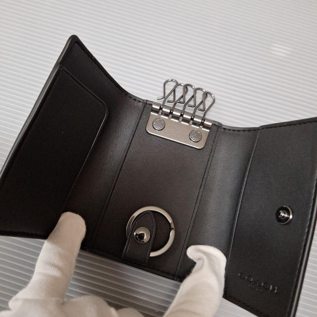 ラッピング済み　COACH 新品　キーケース