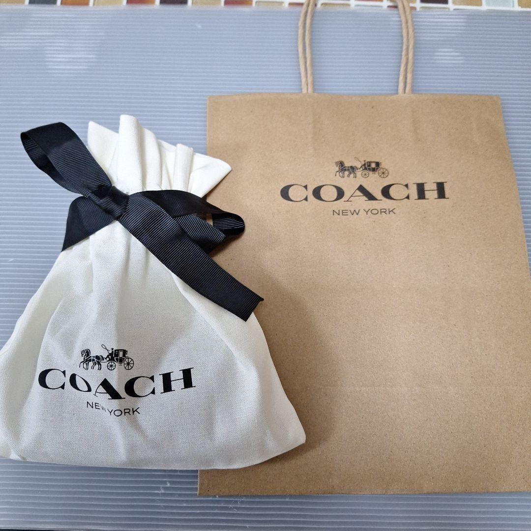 ラッピング済み　COACH 新品　キーケース