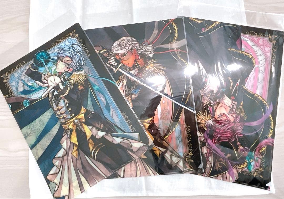 【18枚セット】悪魔執事と黒い猫 3周年 全執事コンプリートクリアファイル