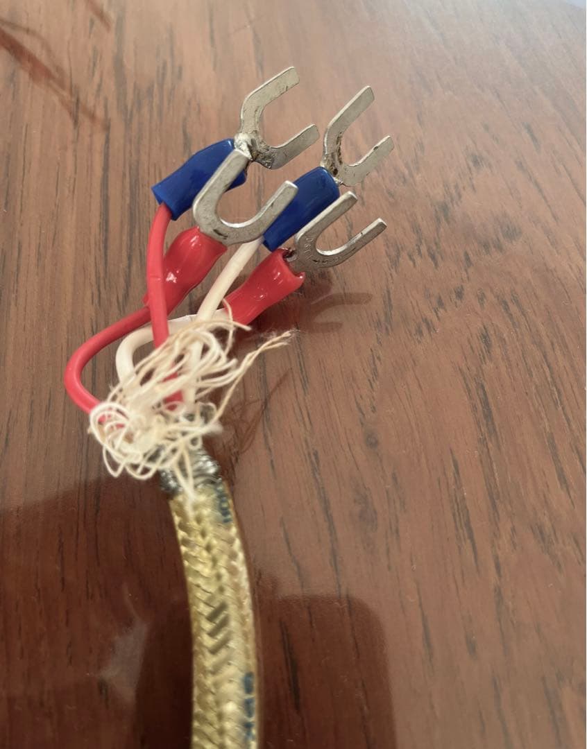 オルトフォン SPK-3900Q スピーカーケーブルペアAIRBOW Yラグ付