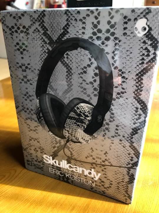 スカルキャンディー ヘッドホン クラッシャー パイソン柄