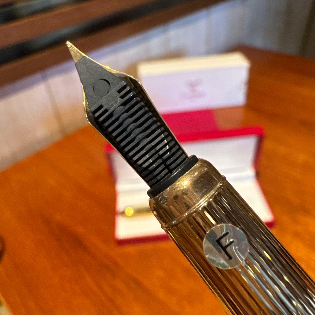 Must de Cartier カルティエ 万年筆 18k