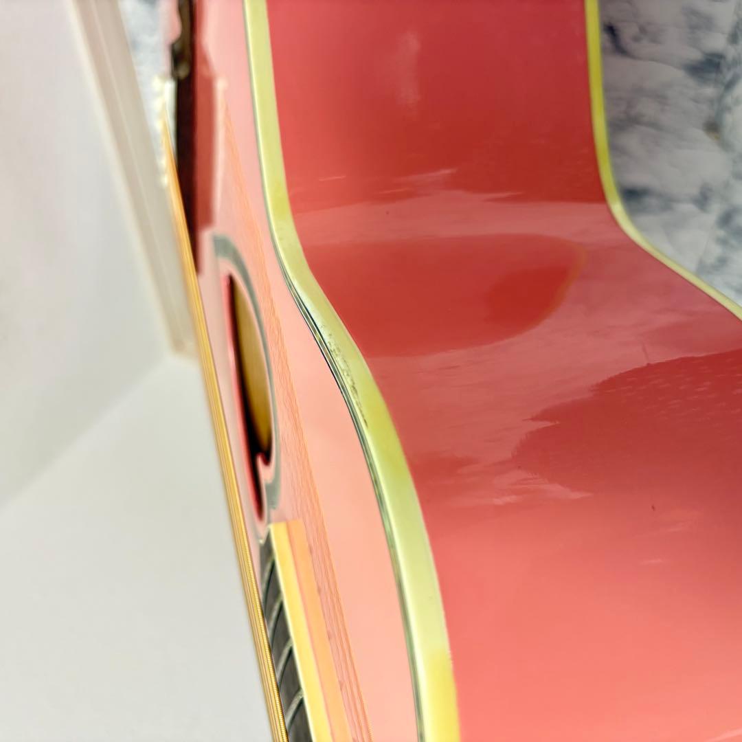 【希少】JJ Heart アコースティックギター JJC-HRTKIT ピンク