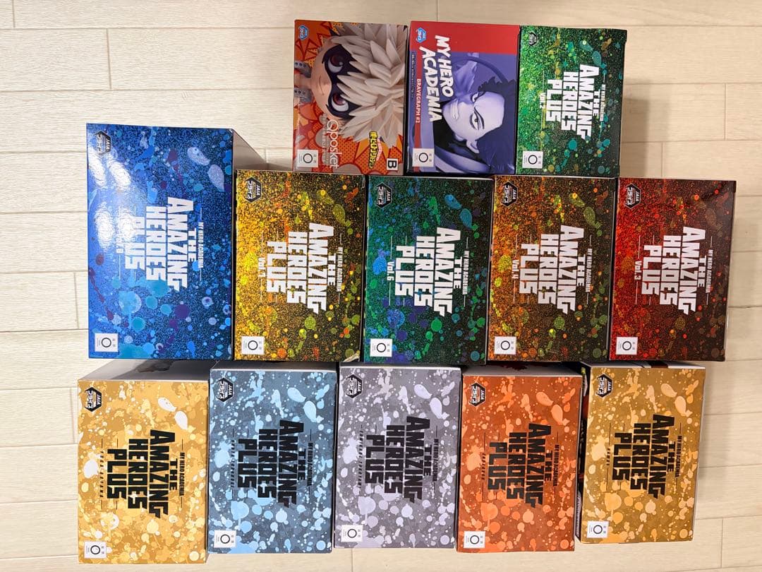 僕のヒーローアカデミア フィギュア１３体セット　未開封　５５