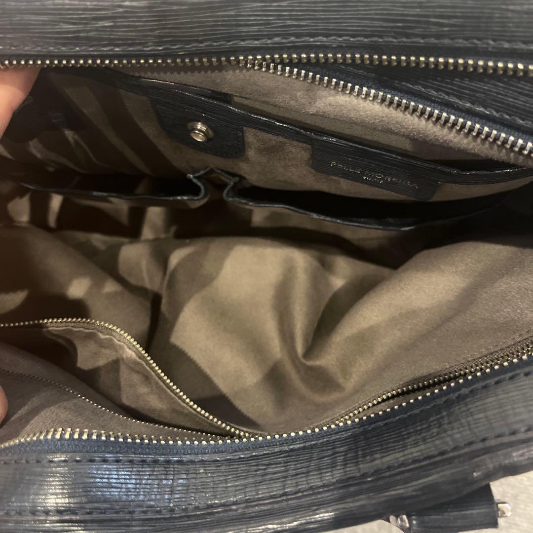 専用ペッレモルビダ　キャピターノ　ブリーフケース　ビジネスバッグ　2室　2way