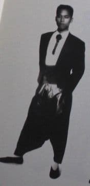 TOKIO KUMAGAI(HOMME DE NUIT)　サテン/サルエルパンツ