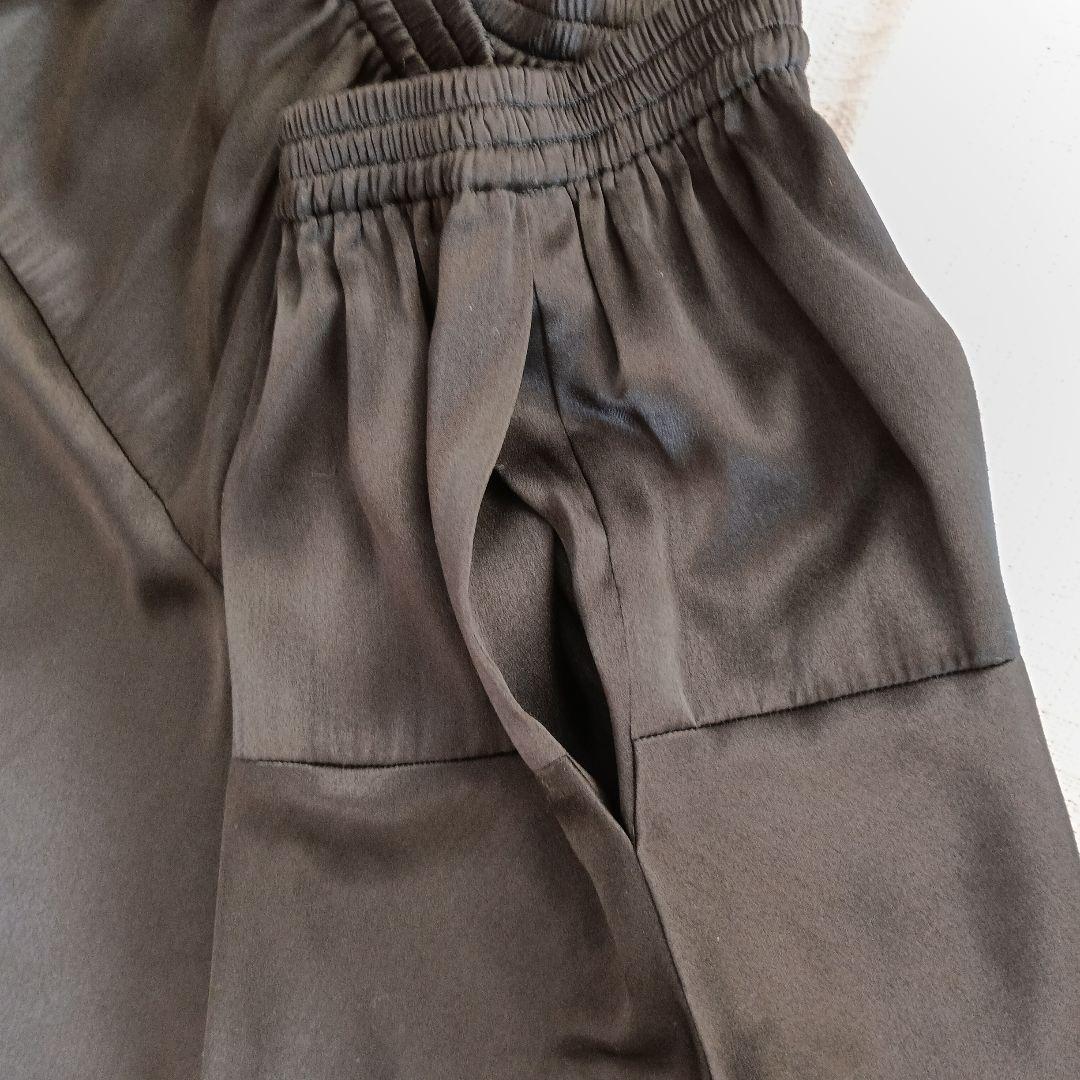 TOKIO KUMAGAI(HOMME DE NUIT)　サテン/サルエルパンツ