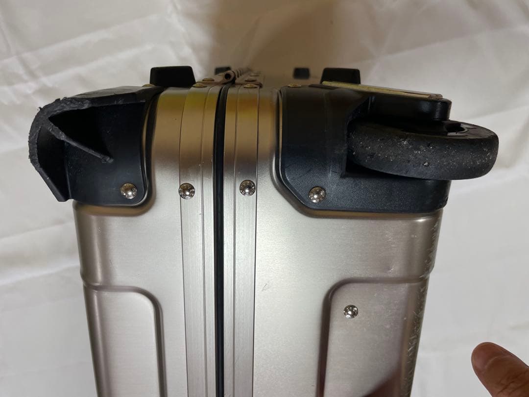 ゼロハリバートン スーツケース 2輪 GEO Aluminum ブロンズ色　美品