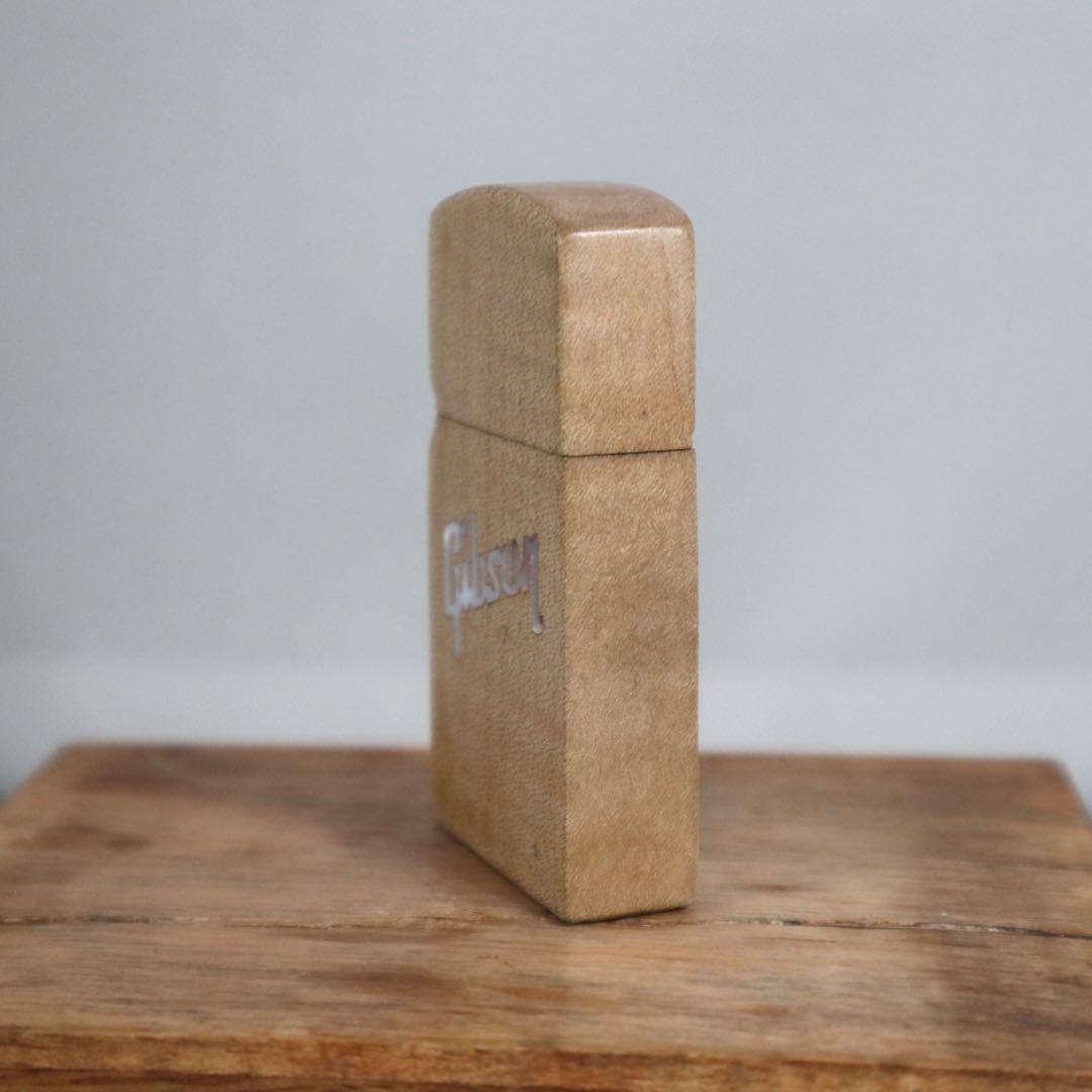 【希少】 Gibson ZIPPO USA 木製 ギブソン ジッポ ライター