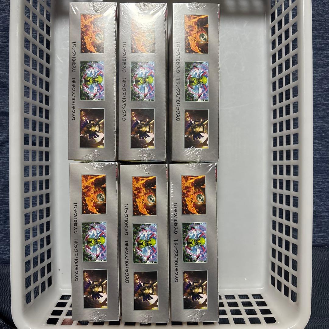 【新品未開封】シュリンク付き ポケモンカードゲー厶 テラスタルフェスex 6箱