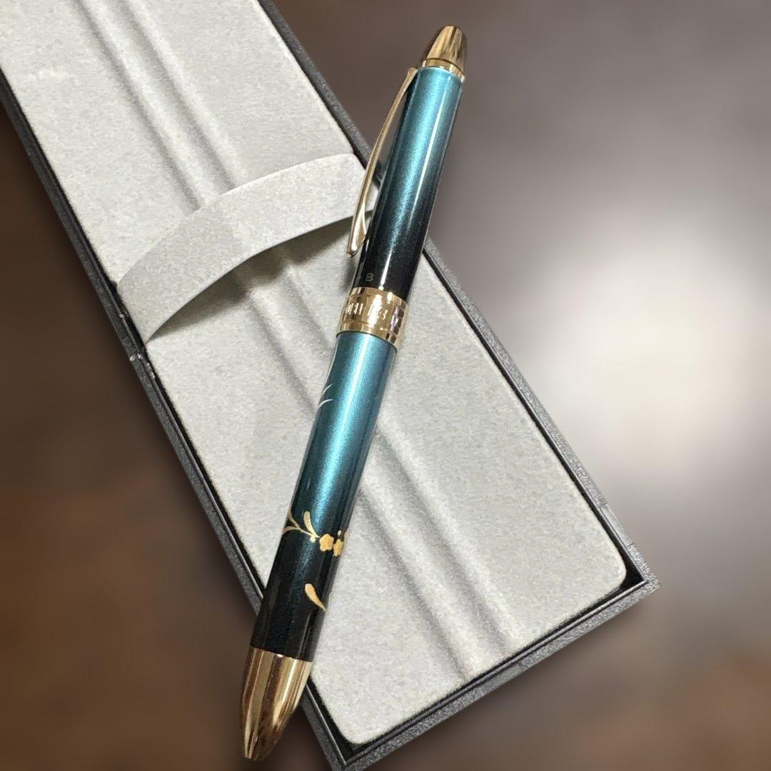 羽生結弦 衣装モチーフ プラチナ ボールペン 玉虫塗 ダブルアクション 3色