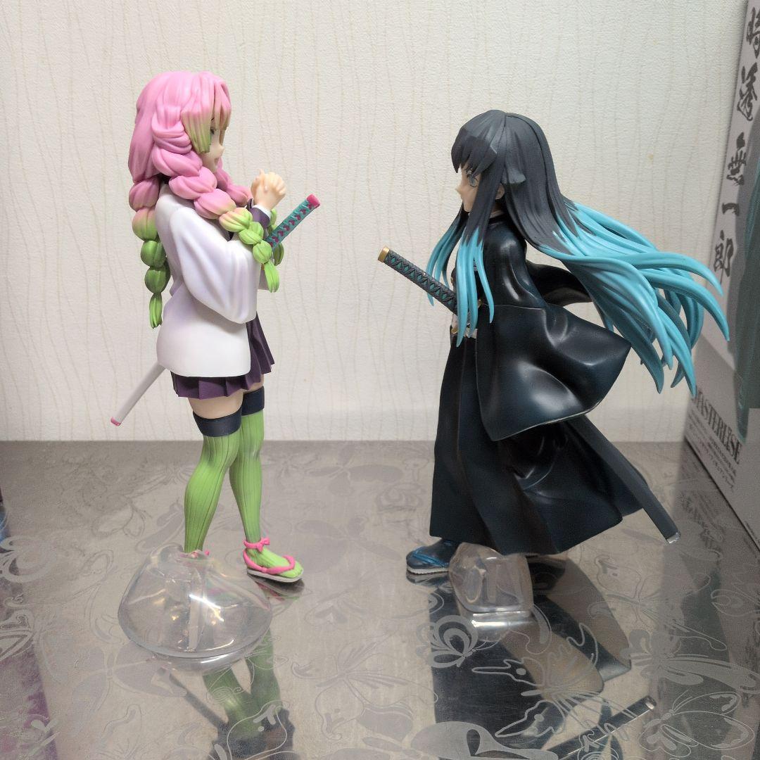 鬼滅の刃 いざ刀鍛冶の里へ 甘露寺蜜璃 時透無一郎 フィギュア ２種セット