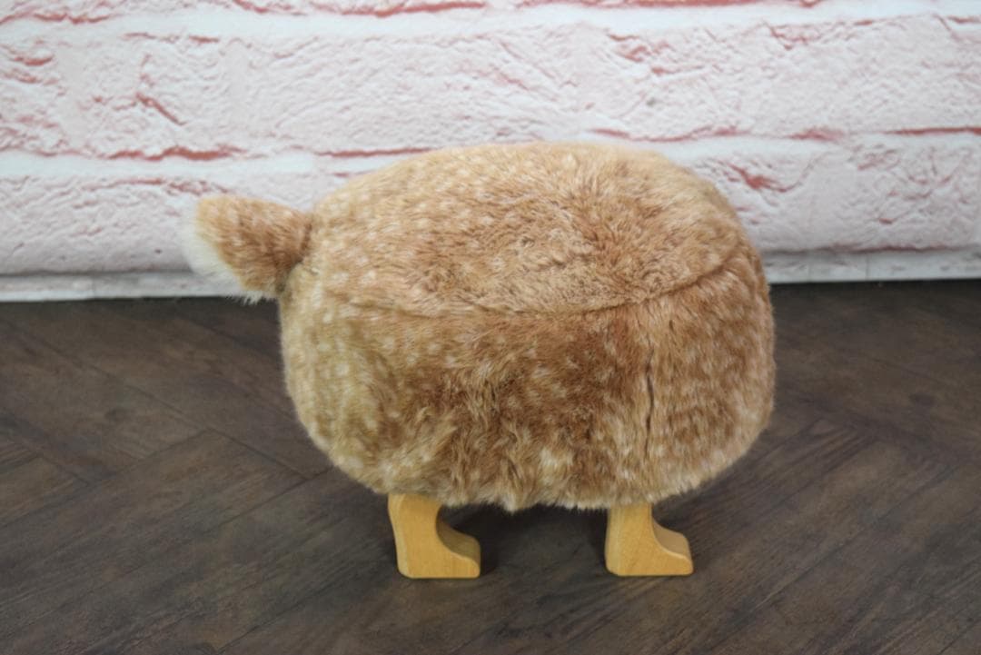 展示品 旭川家具 匠工芸 アニマルスツール バンビ SSサイズ