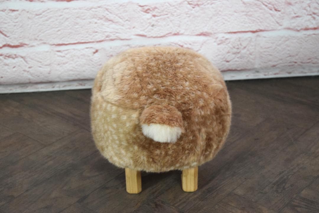 展示品 旭川家具 匠工芸 アニマルスツール バンビ SSサイズ