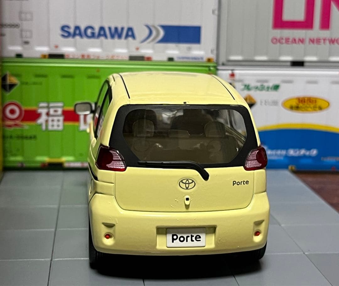 ★トヨタ PORTE ポルテ カラーサンプル 1/30