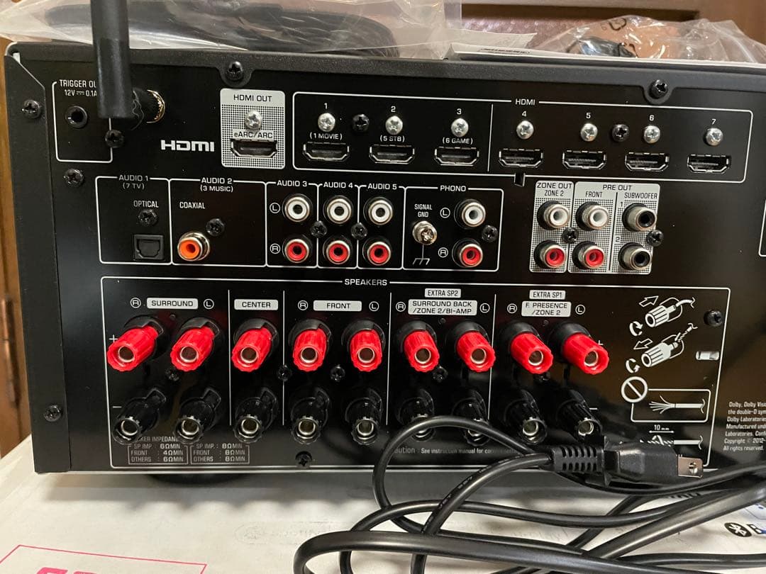 YAMAHA RX-V6A AVアンプ 未使用品 付属品完備