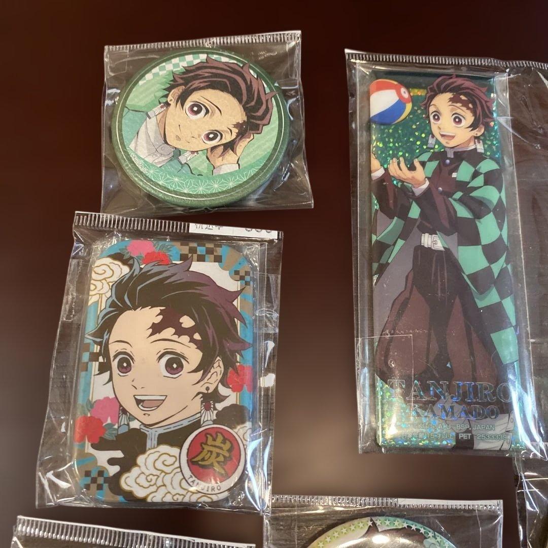 鬼滅の刃 竈門炭治郎 缶バッジ まるかくカンバッジ