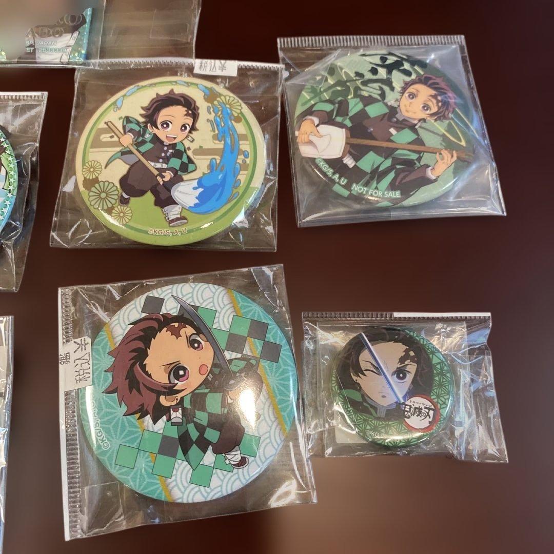 鬼滅の刃 竈門炭治郎 缶バッジ まるかくカンバッジ