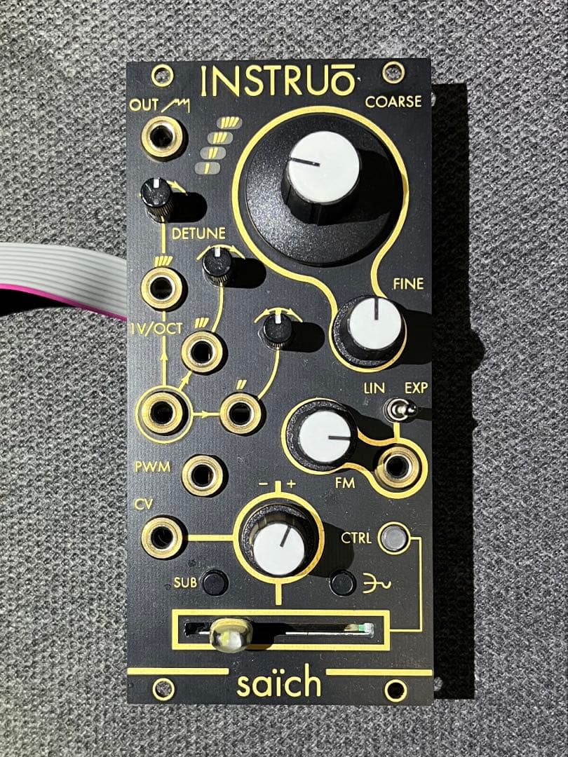 Instruo Saichモジュラーシンセ　ユーロラック