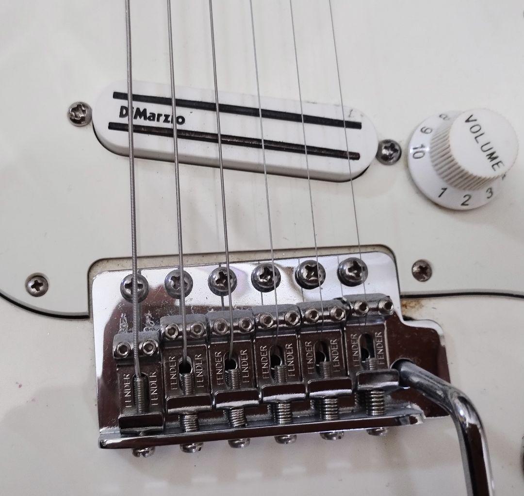 コンポーネントギター(Dimarzio PU、Fenderブリッジ)