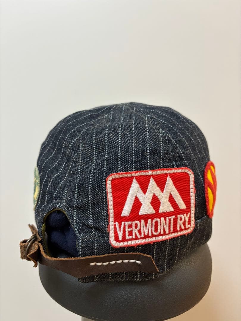 DENIM DUNGAREE ワッペン　パッチ　デニム キャップ　サイズ52