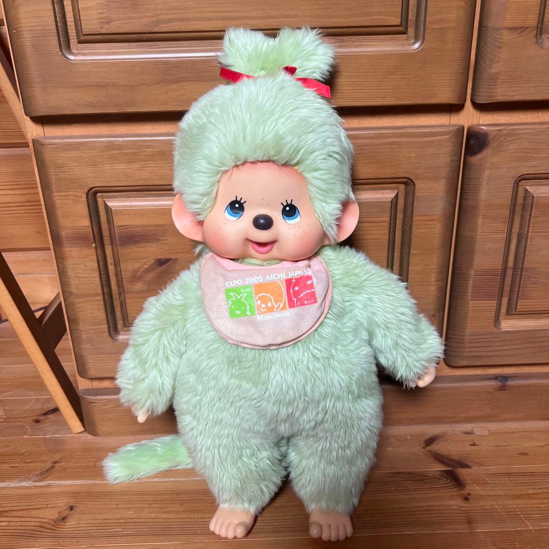 愛・地球博限定 モリゾーキッコロ モンチッチL ２体セット