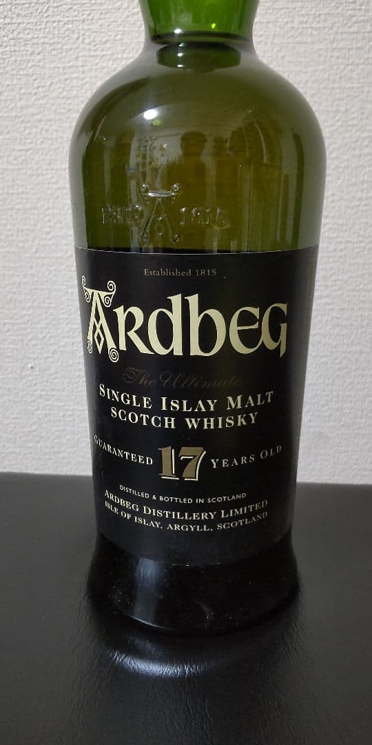 アードベッグ17年旧ラベル　未開封