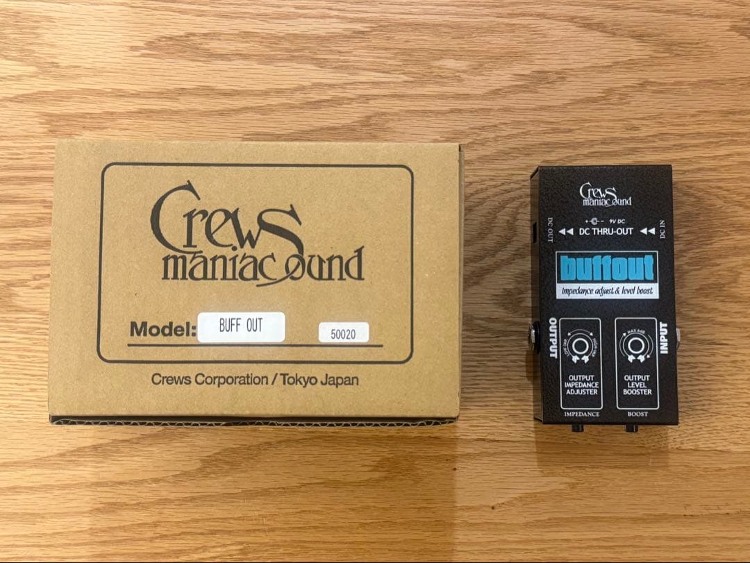 Crews Maniac Sound buff out バッファー