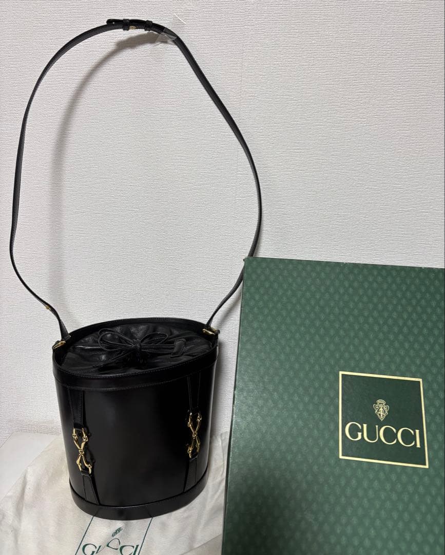 グッチ ショルダーバッグ GUCCI Gucci 長さ調節可能 ブラック