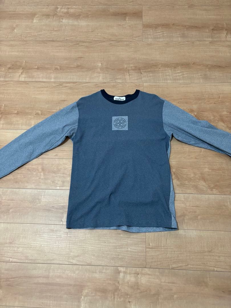 進*郎様 STONE  スエットグレー 長袖Tシャツ