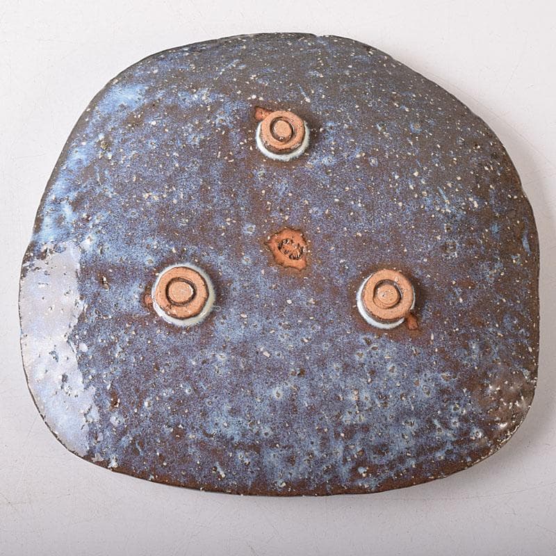 和食器　萩焼　都野栖雲造　皿　銘々皿　5客　共箱　M　R8152C