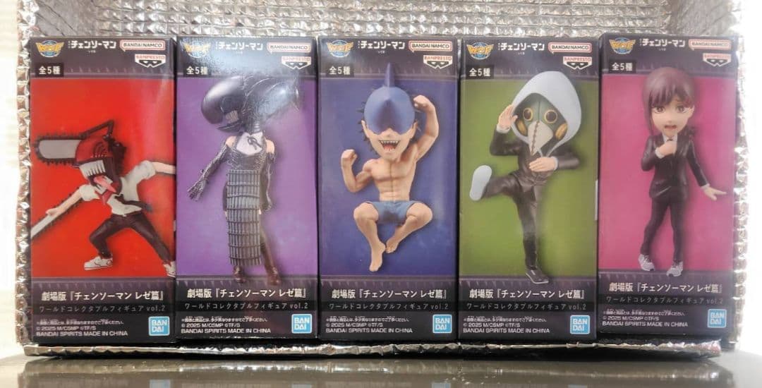 チェンソーマン レゼ篇ワールドコレクタブルフィギュアvol.2全5種コンプセット