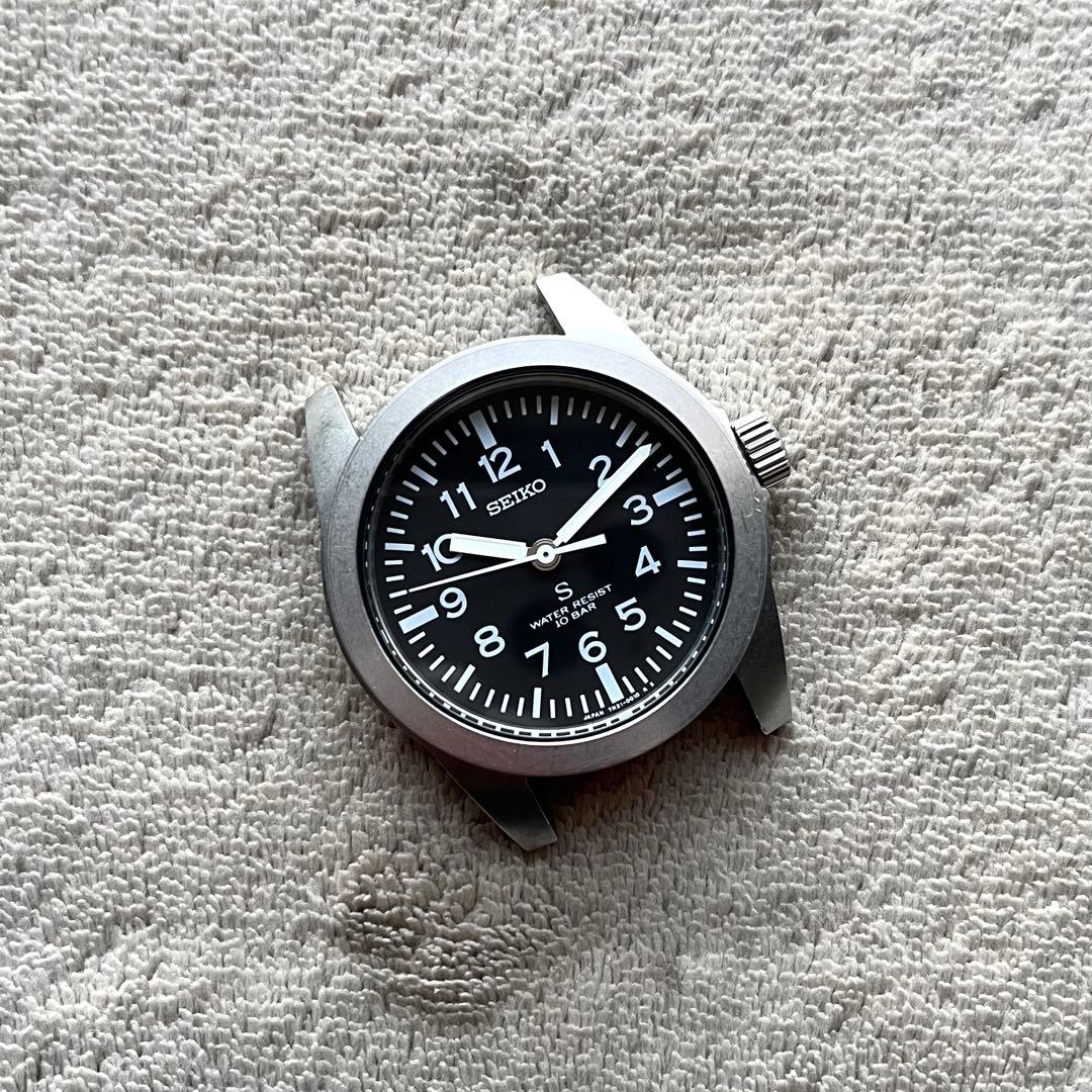 SEIKO SUS 7N21-0010 ミリタリーウォッチ パイロットウォッチ