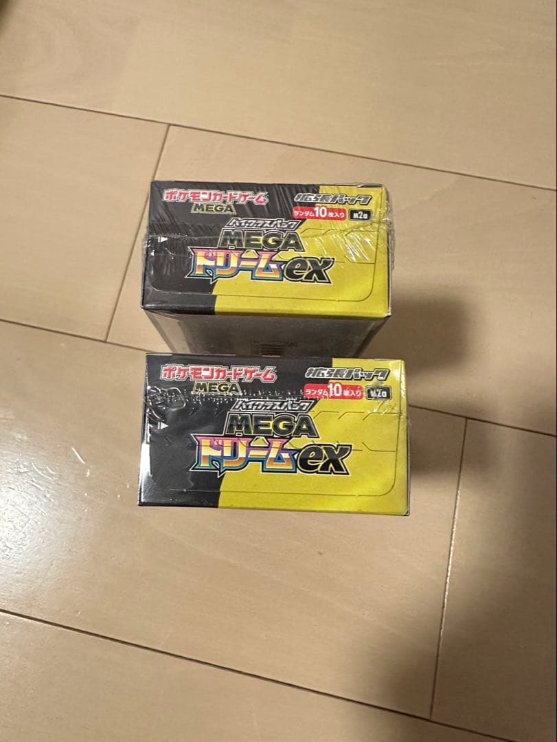 ポケモンカード MEGA ドリームEX 2BOX