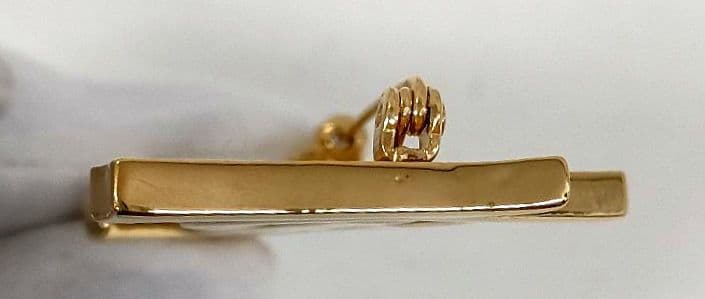 AMH12 イヴサンローラン 美品 カサンドラ YSLロゴブローチ