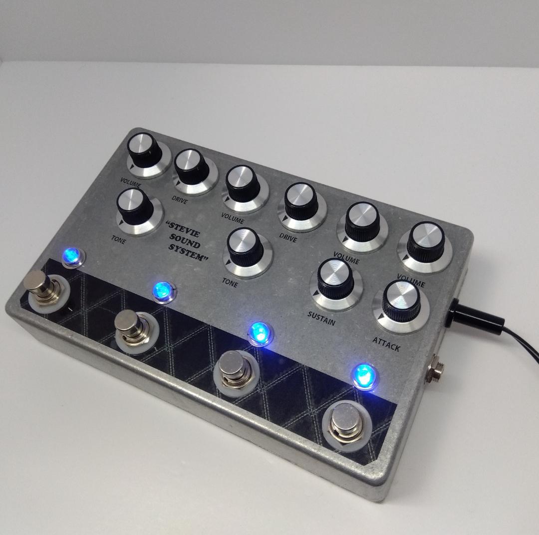 SRV 4in1 エフェクター　FUZZ+OCTAVIA+TS+TS