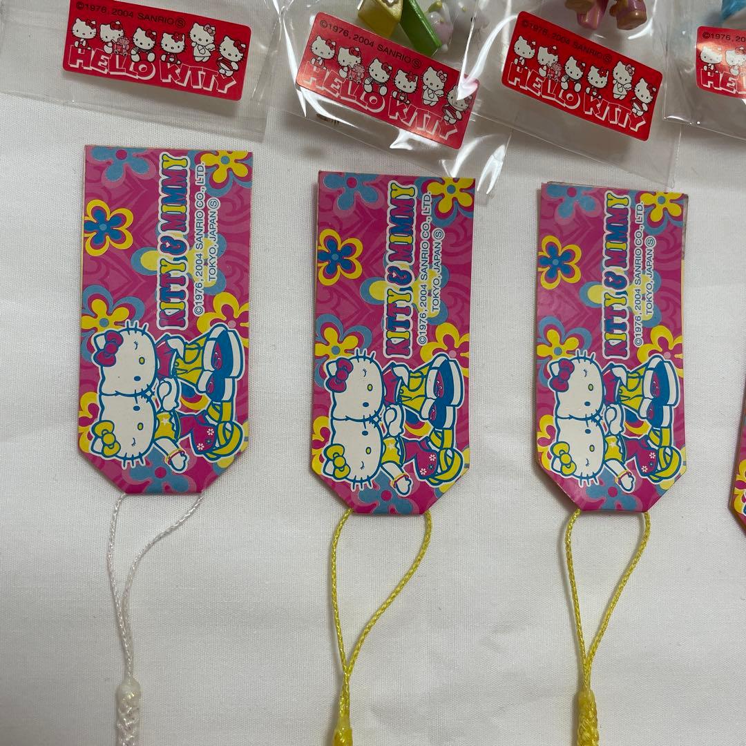 新品◆ハローキティ ご当地キティ 根付けストラップ キティ&ミミィ 10個セット
