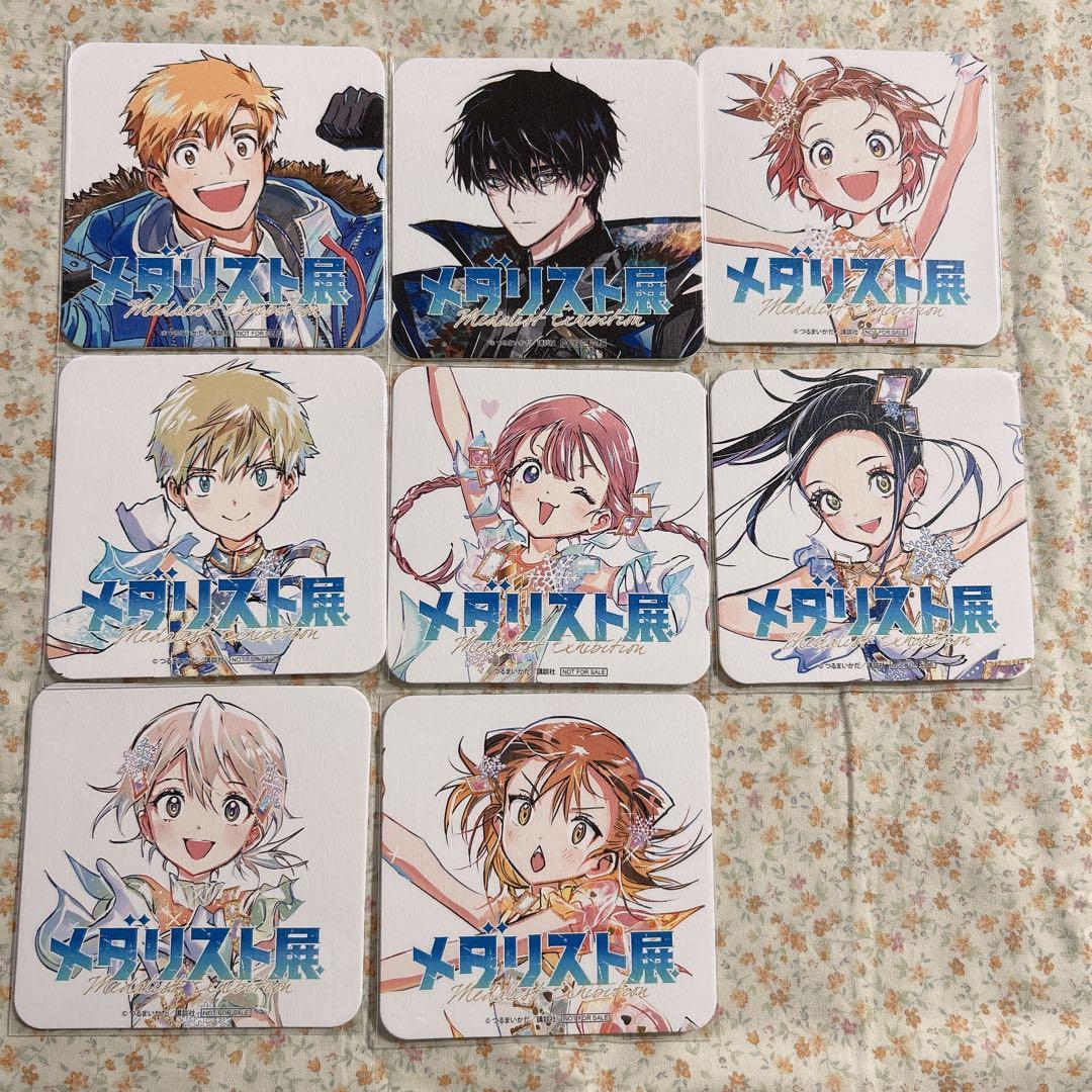 メダリスト展　カフェ　コースター