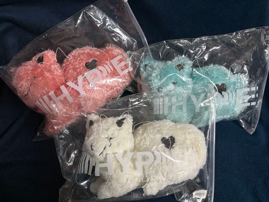 米津玄師　HYPEリイッシューねこちゃん3体