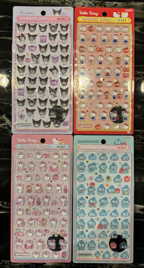 【正規品】 たまごっち サンリオ ボンボンドロップシール 全種セット