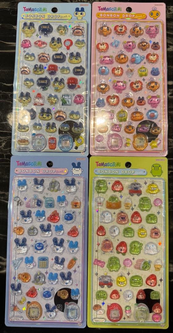 【正規品】 たまごっち サンリオ ボンボンドロップシール 全種セット